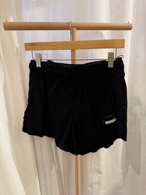 Justice Men's Black Athletic Running Shorts